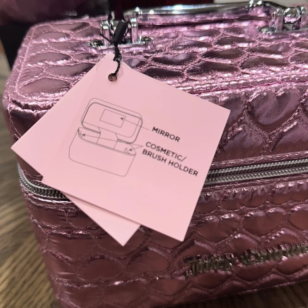NWT juicy couture hard cosmetic case ✨🩷✨🩷 - Picture 6 of 6